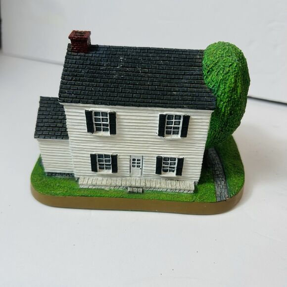 Danbury Mint Amish Heritage Collection Quilt Produce Stable Vintage 1990s Lot 3 - Picture 3 of 8